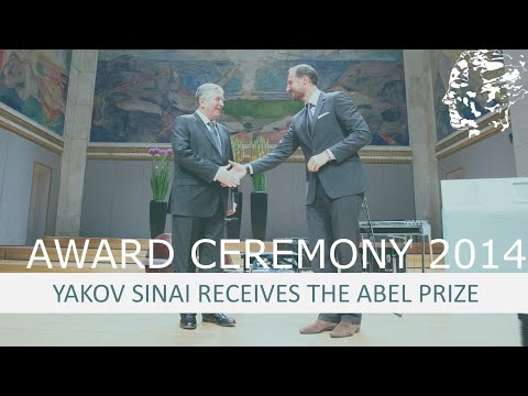 Abel Award Ceremony 2014 - Yakov Sinai