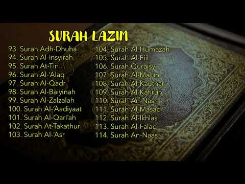 Koleksi Surah-surah Lazim | Juz Amma - YouTube