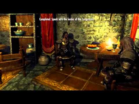 Skyrim: Joining the Companions