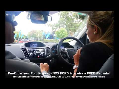 All New Ford Kuga - 2013 - Active City Stop Demonstration - Knox Ford - Funny