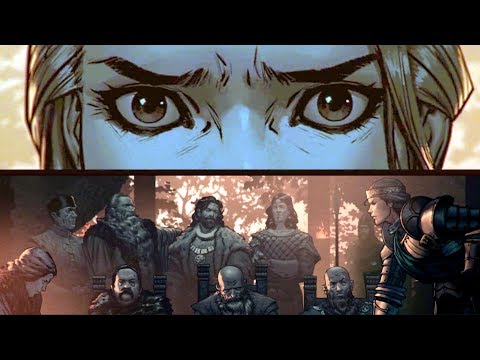 Thronebreaker: The Witcher Tales - Meve's Son (Villem) Stabs Her in the Back!