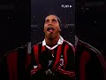 Funny Ronaldinho moment in the Champions League