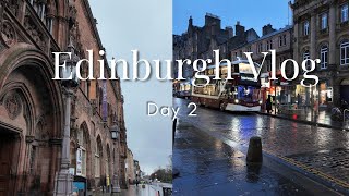 Edinburgh Vlog Day 2 🏴󠁧󠁢󠁳󠁣󠁴󠁿 | Farmers’ Market | Portrait Gallery | Ro