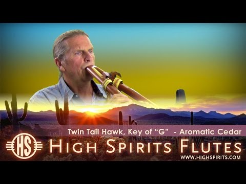 Twin Tail Hawk, Key of "G" - Aromatic Cedar