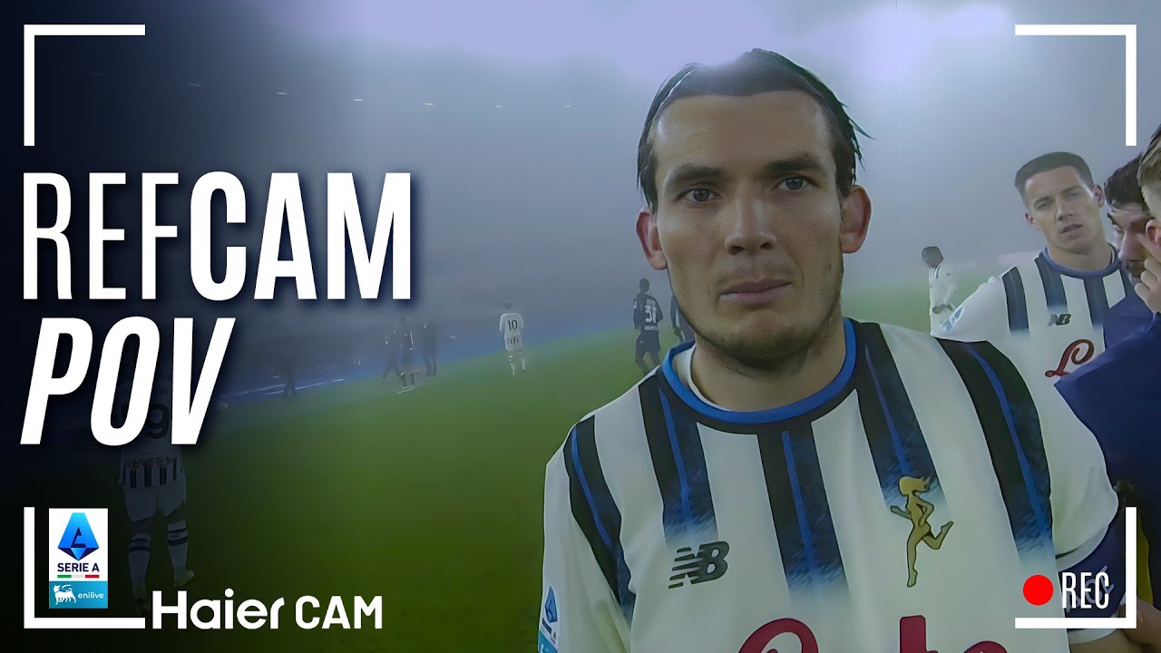 REF CAM POV: You Are The Referee in Verona-Atalanta | HAIER CAM | Serie A 2025/26