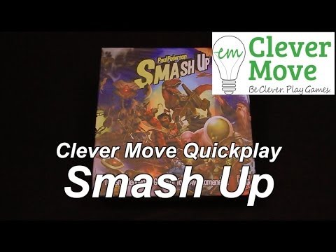 Learn How to Play Smash Up In Just Two Minutes (Board Game)