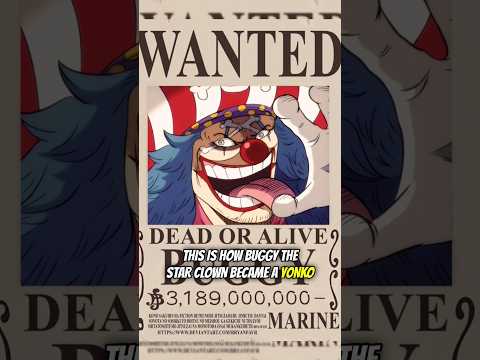 This Is How Buggy Became A Yonko • One Piece • Emperor Buggy #shorts #luffy #buggytheclown #zoro