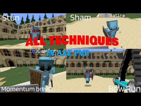 All Axe PvP Techniques in Minecraft