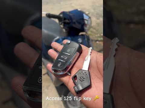 Access 125 modify Key 🔑  #suzuki #access #modified #key #trending #shortshorts #youtube #keychain ￼
