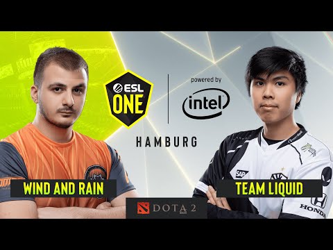 Dota2 - Wind and Rain vs. Team Liquid - Game 1 - Group B - ESL One Hamburg 2019