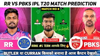 RR vs PBKS Dream11 Team, RR vs PBKS Dream11 Prediction, Rajasthan Royals vs Punjab Kings IPL Team