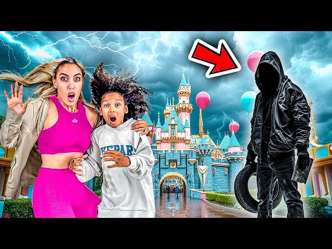 CRAZY STALKER Chased Us at DISNEYLAND!! (Caught on Camera)