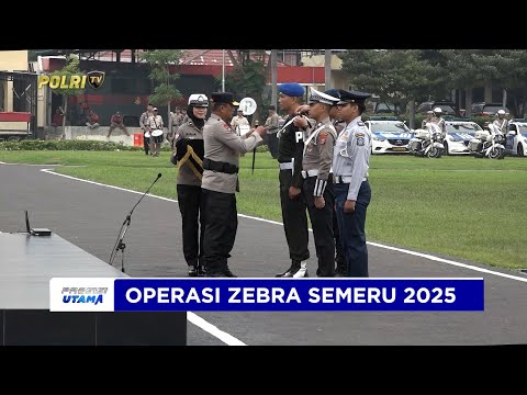 POLDA JATIM GELAR APEL PASUKAN OPERASI ZEBRA SEMERU 2025