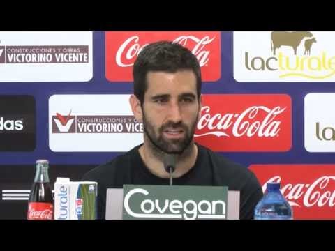 Rueda de prensa de Asier Riesgo