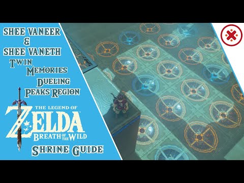GUIDE Shee Vaneer & Shee Venath Shrine (Twin Memories) Legend of Zelda Breath of the Wild