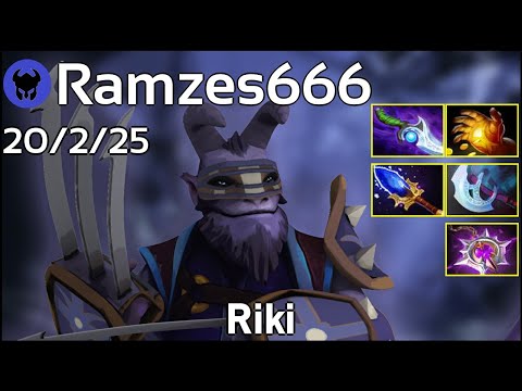 Ramzes666 [VP] plays Riki!!! Dota 2 7.22