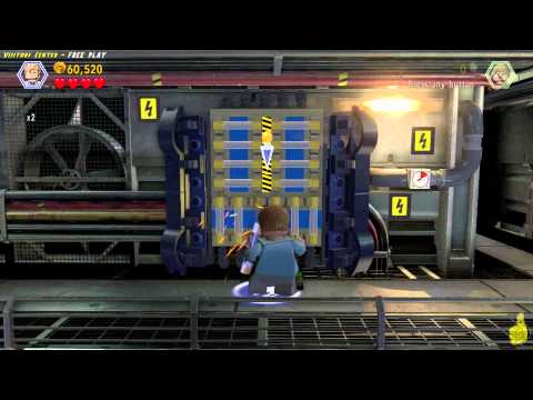 Lego Jurassic World: Level 5 Visitors Center FREE PLAY (All Collectibles) - HTG