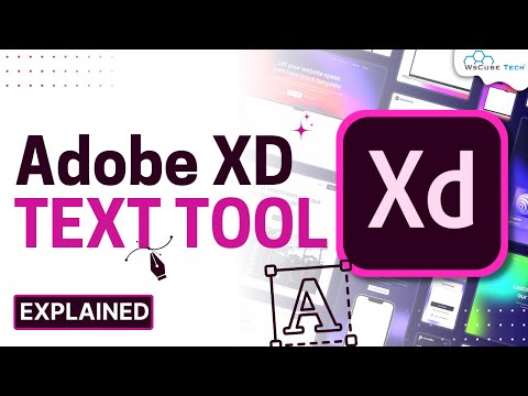 How to Use Text Tool in Adobe XD | Adobe XD Design Tutorial UI UX Design Course