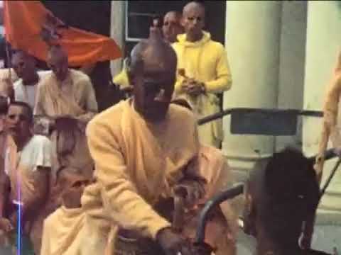 Srila Prabhupada with his Intimate Disciples