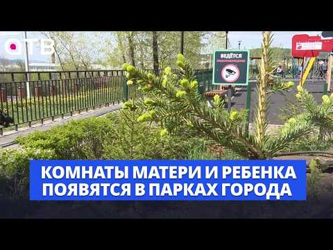 Комнаты матери и ребенка появятся в парках города