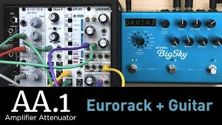 Strymon AA.1 Amplifier Attenuator Eurorack Module - Demo