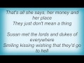 Electric Light Orchestra - Oh No Not Susan Lyrics
