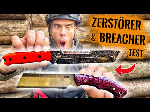 Die ULTIMATIVEN Messer? - ZERSTÖRER & BREACHER MESSER im EXTREM-TEST #5 | Survival Mattin