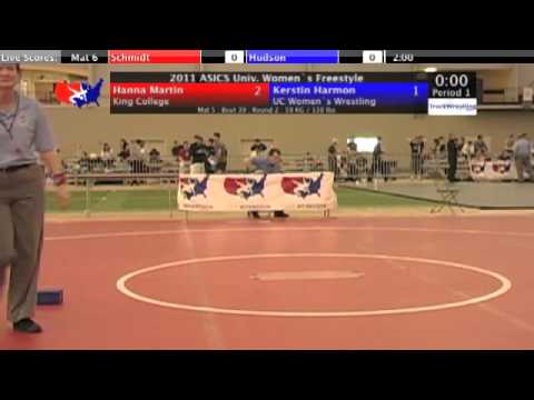 University Women 59kg - Hanna Martin vs. Kerstin Harmon