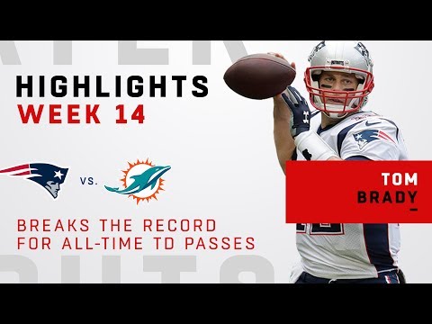 Tom Brady Highlights from Record-Breaking Day vs. Miami