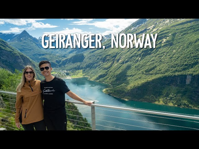 הגיית וידאו של geiranger fjord בשנת אנגלית
