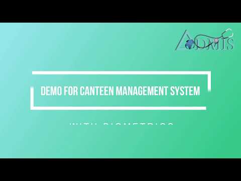 Cloud Canteen Management Software with Biometric & RFID for India video thumbnail