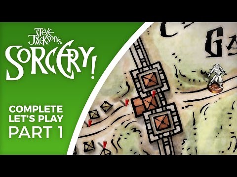 Let's Play Steve Jackson's Sorcery! - Part 1 - Complete walkthrough, All 4 Parts! - YouTube