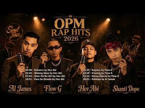 Most Played OPM Rap Hits 2026 Part 2 - Babaero, Walang Alam, Praning & More - OPM Rap Soul Jazz