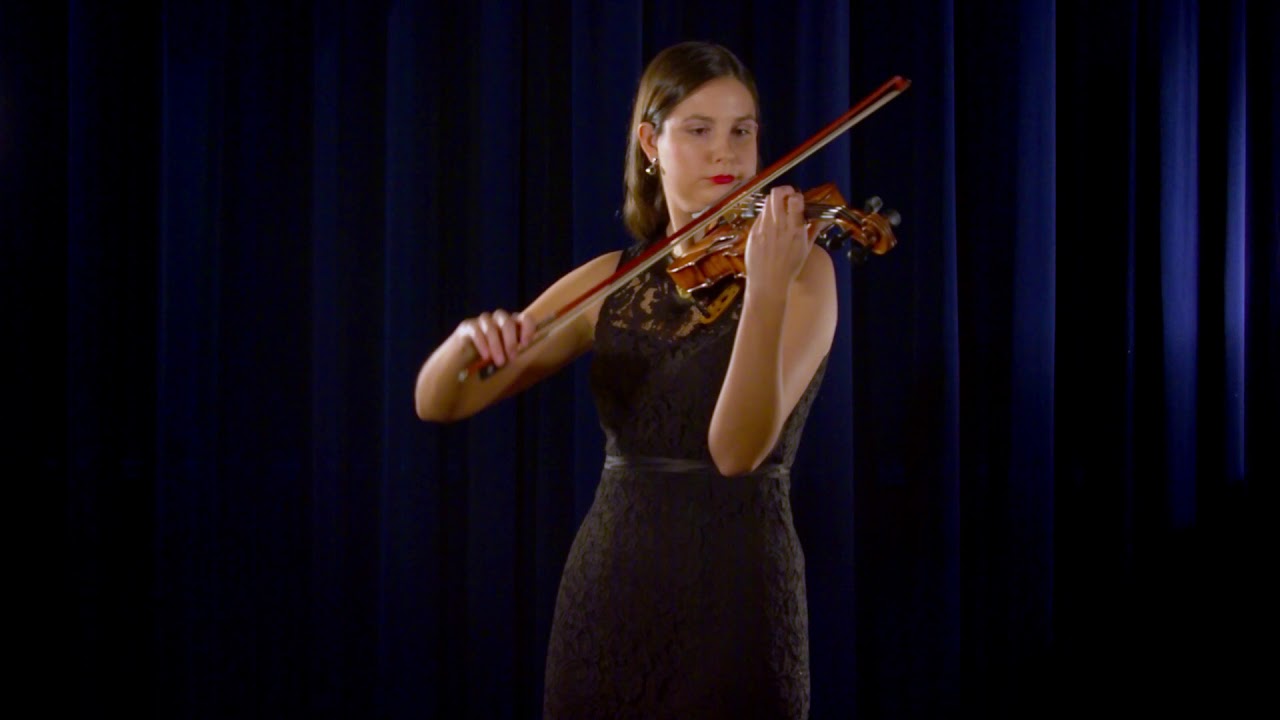 H. Wieniawski Etude-Caprice n.4 "Tempo di Saltarella". Martina Alonso Benavides, violin