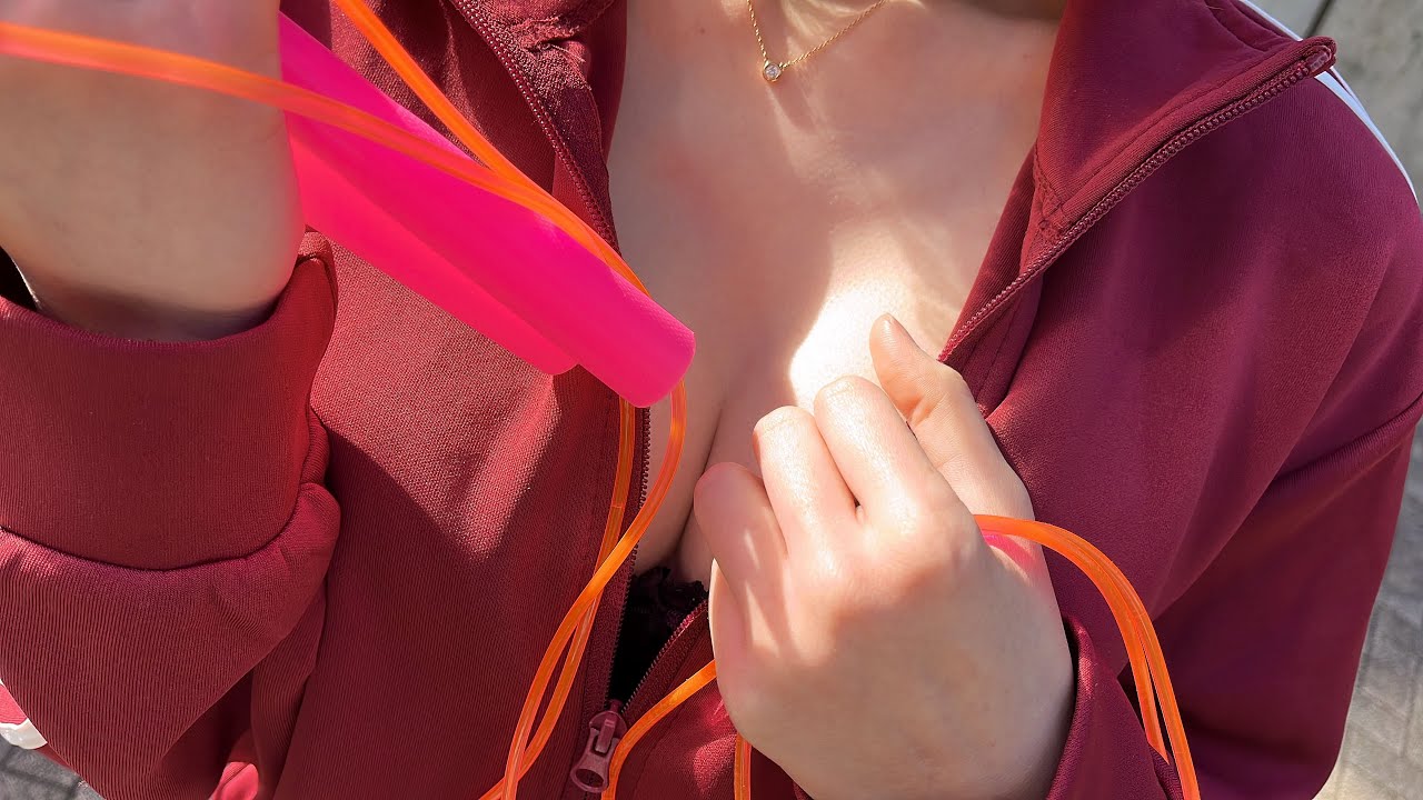 【ノーブラ】ノーブラで縄跳びに挑戦してみたら、、、