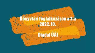 Könyvtári foglalkozáson a 3.a