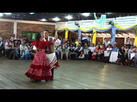 1ºLugar Dança de Salão Adulto - Chamamé - CTG Estância Colorada 10ºRT