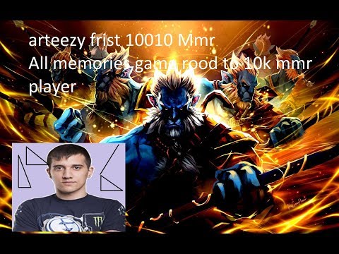 NEW Players 10 000 MMR Motivated by Arteezy   Dota 2  All memorie gamespaly