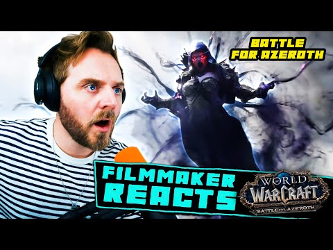 FILMMAKER REACTS: WORLD OF WARCRAFT BATTLE FOR AZEROTH CINEMATIC + [BREAKDOWN!!]