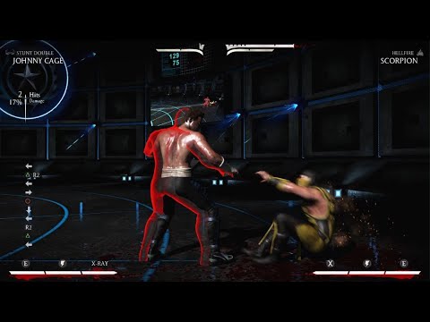 76% johnny cage combo, plus chip.