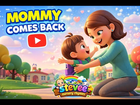 “Mommy Comes Back” ♥️ | Stevee Nursery Rhymes