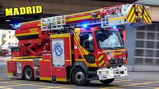 Download lagu [SMOKE from the ROOF] - MADRID FIRE DEPARTMENT, Police & EMS responding to a possible STRUCTURE FIRE mp3