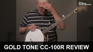 Video thumbnail for New Gold Tone CC100R 5 string Banjo w Geoff Hohwald @ Banjo Warehouse by geoffhohwald
