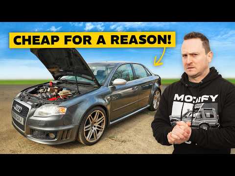 I Bought A 450hp Audi RS4 For £7000!