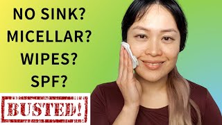 How to Wash Your Face Without a Sink + Cleansing Myths Buste