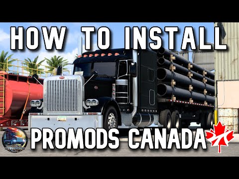 How to install ProMods Canada for ATS (2022 - step by step, easy install)