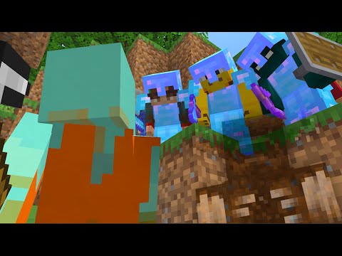 I Killed EVERY Minecraft Boss While Being HUNTED