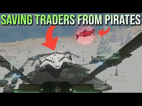 Destroying Pirates in Star Citizen | Anti-Piracy Gameplay