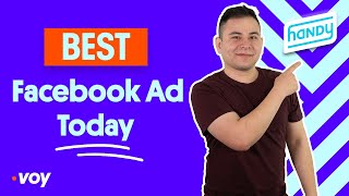 BEST Facebook Ad Today | House Cleaning & Handyman Services | Handy | April 28