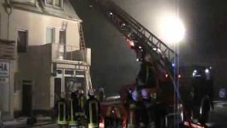 Feuer in Dachstuhl  Ursache unbekannt